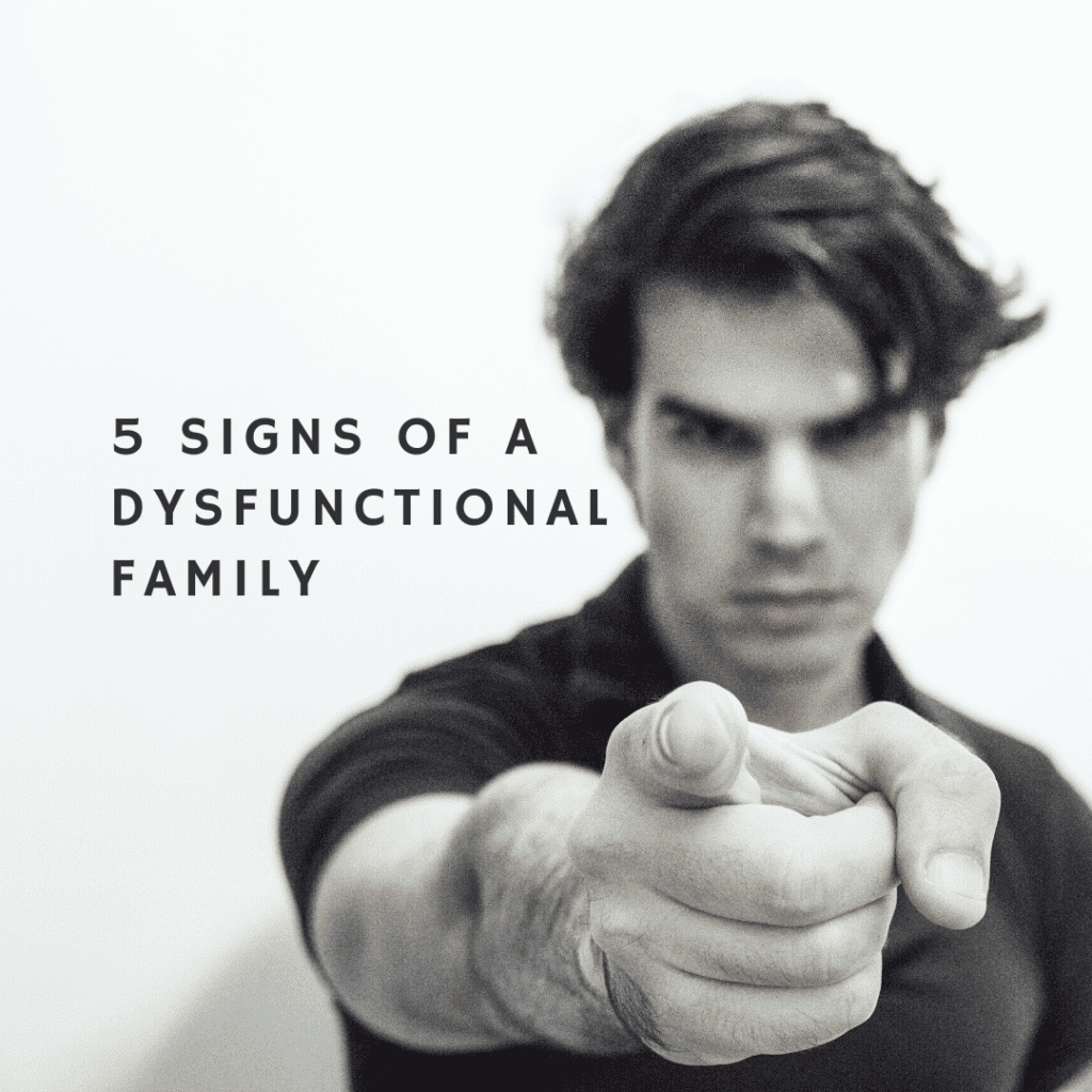 Top 5 Signs Of A Dysfunctional Family - Warning Sings